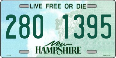 NH license plate 2801395