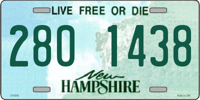 NH license plate 2801438