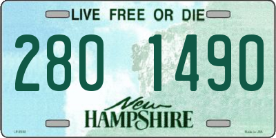 NH license plate 2801490