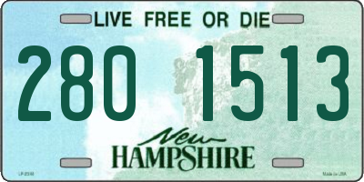 NH license plate 2801513