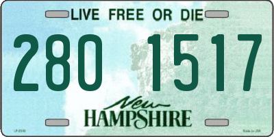 NH license plate 2801517