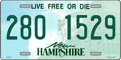 NH license plate 2801529