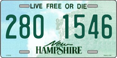 NH license plate 2801546