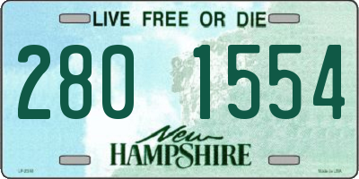 NH license plate 2801554
