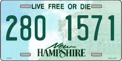 NH license plate 2801571