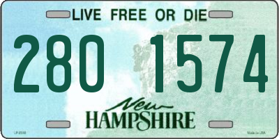 NH license plate 2801574