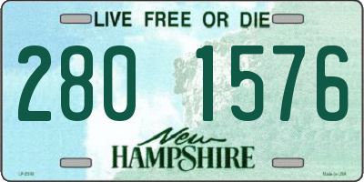 NH license plate 2801576