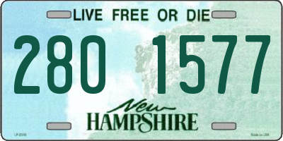 NH license plate 2801577
