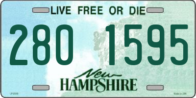 NH license plate 2801595