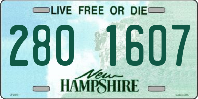 NH license plate 2801607