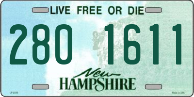 NH license plate 2801611