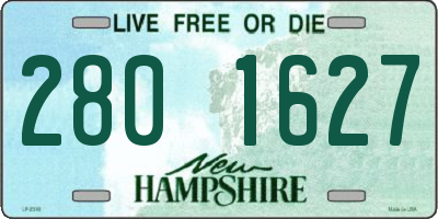 NH license plate 2801627