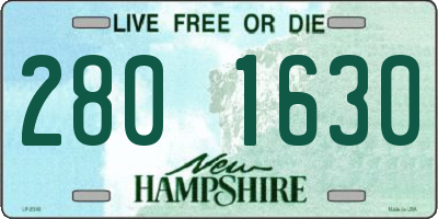 NH license plate 2801630