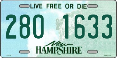 NH license plate 2801633
