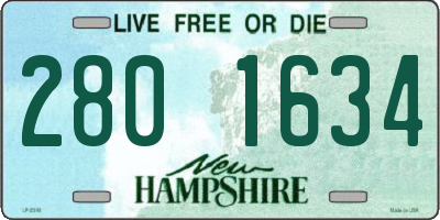 NH license plate 2801634