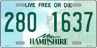 NH license plate 2801637
