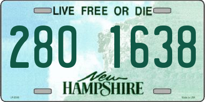 NH license plate 2801638