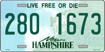 NH license plate 2801673