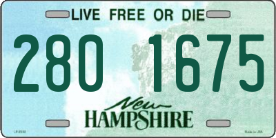 NH license plate 2801675