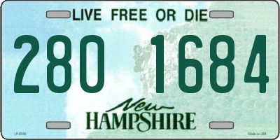 NH license plate 2801684