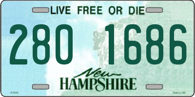 NH license plate 2801686