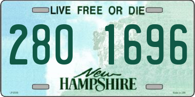 NH license plate 2801696