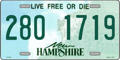 NH license plate 2801719