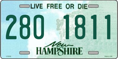 NH license plate 2801811