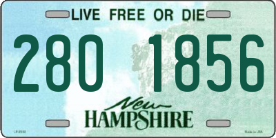 NH license plate 2801856