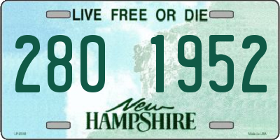 NH license plate 2801952