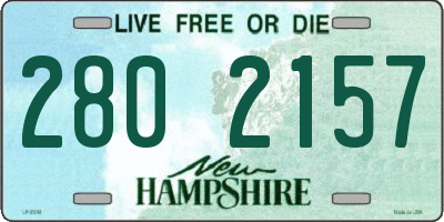 NH license plate 2802157