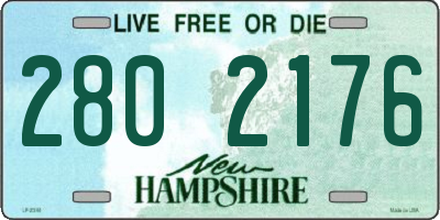 NH license plate 2802176