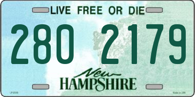 NH license plate 2802179