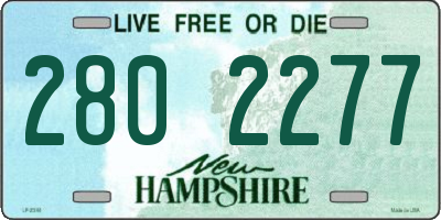 NH license plate 2802277
