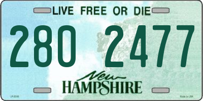 NH license plate 2802477