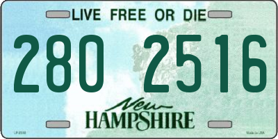 NH license plate 2802516