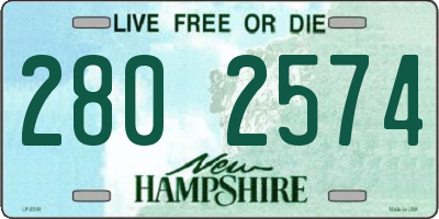 NH license plate 2802574