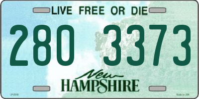 NH license plate 2803373