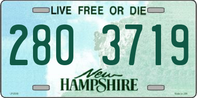 NH license plate 2803719