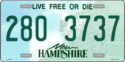 NH license plate 2803737