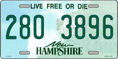 NH license plate 2803896