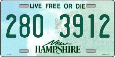 NH license plate 2803912