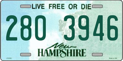 NH license plate 2803946