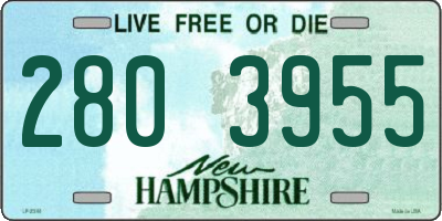NH license plate 2803955