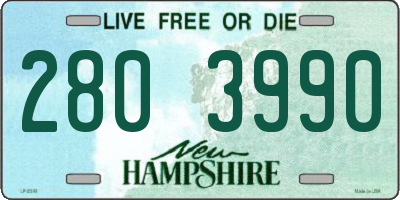 NH license plate 2803990