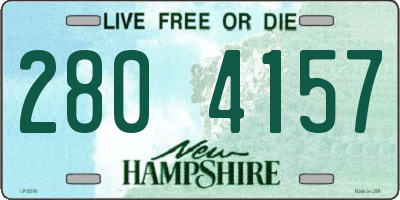 NH license plate 2804157