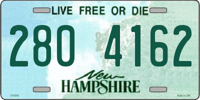 NH license plate 2804162