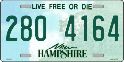 NH license plate 2804164
