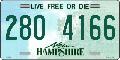 NH license plate 2804166