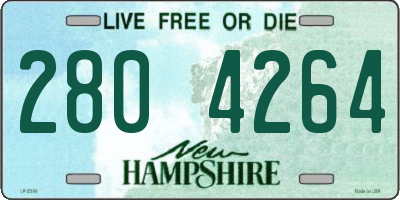 NH license plate 2804264